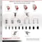 Service Caster 3 Inch 316SS Red Polyurethane Swivel 1/2 Inch Threaded Stem Caster Brakes, 2PK SS316TS20S314-PPUBRED-121315-2-TLB-2 - alternate 4
